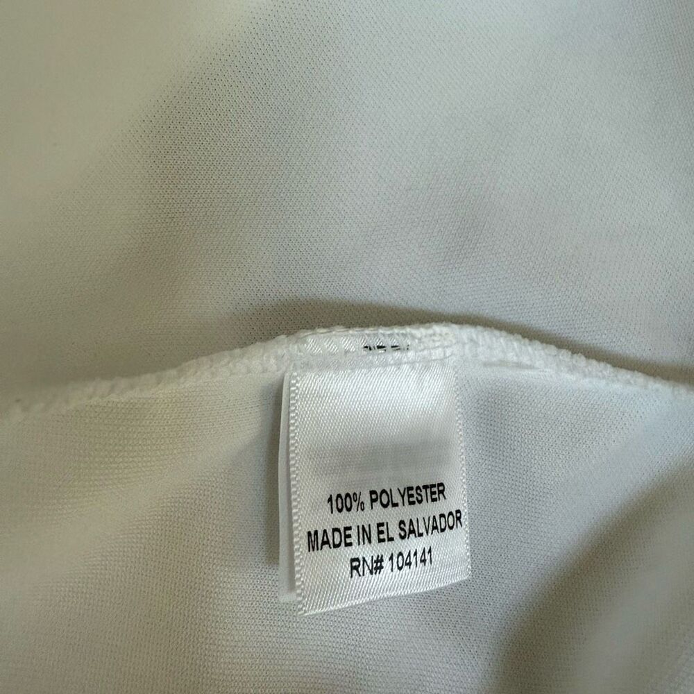 Lady Hagen Women’s  Golf Polo Pique Polo SHIRT Size M White NWT - Picture 6 of 8